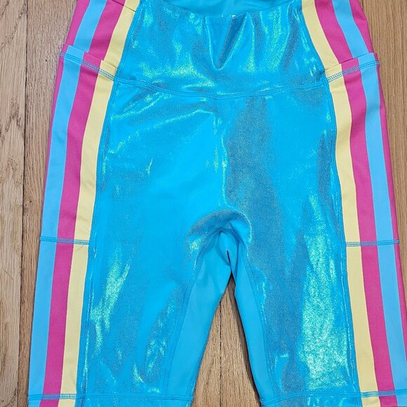 Barbara Girl Biker Shorts - Blue - Picture 2 of 2